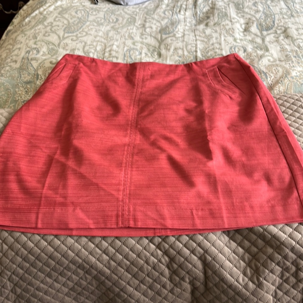 Ann Taylor Factory A Line Skirt in Red, New w/ Tags